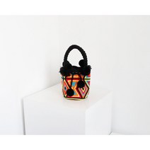 모칠라백 콜롬비아 와유백 태슬 직조 더블 가닥 여성 가방