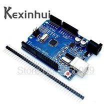 UNO R3 공식 ATMEGA16U2 + 칩 Arduino 개발 보드 USB 케이블 용, 03 UNO R3 328P-AU