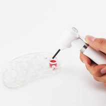 실험실 소모품 1pc 여러 가지 빛깔의 전기 문신 잉크 믹서 안료 Stirrer 5 스틱 혼합 용품 액세서리 세트, 한개옵션1, 01 White