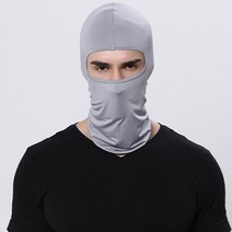 디엠몰 1+1 눈만 빼꼼 사계절 얼굴 전체 가리개 라이딩 마스크 넥워머 두건 패브릭가면 바라클라바, 블랙