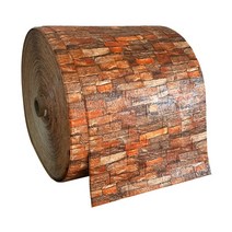 붙이는 벽지 셀프 웨인스코팅 템바보드 풀바른DIY 3D 벽돌 롤 붙이는 벽지 화이트블루핑크그레이 부드러운, 13 Brick Red_01 70cmX1m