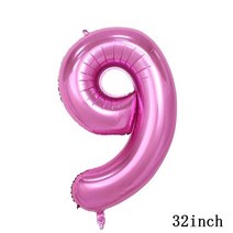 승마복 영혼 승마 말 풍선 핑크 아기 소녀 생일 축하 해요 Fre 만화 숲 농장 파티 용품 장식 케이크 토퍼, 57 1pc 32inch Number