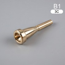 트럼펫 관리 용품 전문 트럼펫 마우스 피스 Meg 3C/5C/7C 크기 바흐 초보자용 뮤지컬 액세서리 부품 또는, 04 B1