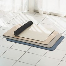이한리빙 마시멜로 규조토 발매트 4종 말랑한 라텍스 소재 매트, 그레이(40x60)