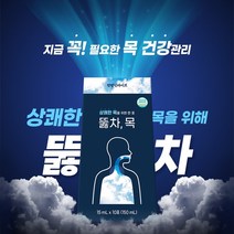 한의사가 개발한 기관지 천식 상쾌한 목 건강에 좋은 차 스틱, 1박스(15ml 10포), 10포, 15ml