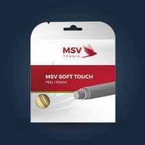 독일MSV 프리미엄 인조쉽 소프트 터치 독일 매거진 선정 #1 퍼포먼스 인조쉽 테니스 스트링 1.25mm 12.2M, 2개