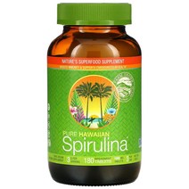 Nutrex Hawaii Pure Hawaiian Spirulina 스피어민트 1.000mg 180정