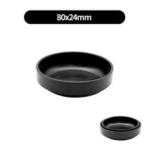 멜라민 블랙격자 구프 2종류, kk-130） 80x24mm