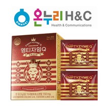 엠티자임Q 초월 효소 소화 곡물 발효 육류식단용 3g x 30포, 1개