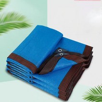정원 전원 주택 울타리 펜스 그늘 그물 90% 선 블록 천 식물 롤러 셔터 정원 발코니 및 울타리에 적합 UV, 02 blue_08 3x3m