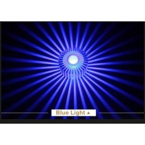 모던 LED 다운라이트 오목한 스팟 천장 램프 표면 장착 다채로운 스포트 라이트 거실 복도 바 KTV 파티용, Blue, Recessed in