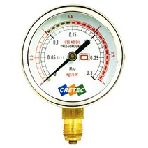 [AJZ_4999775] 크레토스-압력계 10㎏f ㎤ 50Ø (1EA) 측정압력계 압력측정게이지 압력계 조정기압력계 공구압력게이지