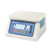 A&D 방진·방수 저울 SH-6000AWP ≪경량:6000g 최소 표시:0.2g0.5g1g2g(전환 설정) 접시 치수:230(W)190(D)mm 검정무≫※계량법 준거 제품