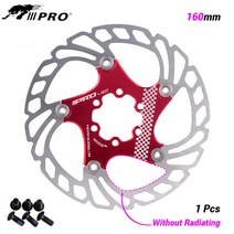 산악 자전거 MTB DH 6 인치 160/180/203mm 냉각 디스크 방열 픽시 앞 뒷, 12 160mm Red