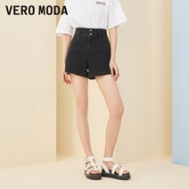 청 반바지 VEROMODA2022 봄 여름 캐쥬얼 슬림핏 여성 4812051900