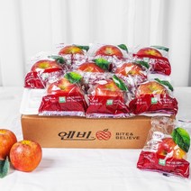 껍질채먹는 정품 세척 엔비 사과 고당도 꿀사과, 8-10개입(1.8kg 내)