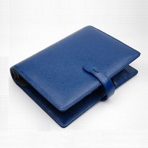 GO2shop GO2shop_ 바인더다이어리 6공다이어리커버 빈티지일기장 가죽노트 +★뼑쪸, ★선택* 웍스 천연가죽 6공바인더 아마빌레 블루-미디, 이제품주문★