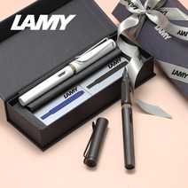 라미 [무료각인+선물포장]사파리 만년필+카트리지 SET, 각인있음(배송메세지에 기입), 화이트, EF