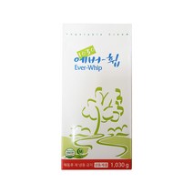 [성진] 선인 에버휩 1030g 식물성 가당 휘핑크림 생크림 (아이스박스 포장상품) 반품불가상품, 3개, 3개
