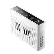 휴대용공기청정기 탁상용 실내 LED 소형 휴대용 원룸, 화이트