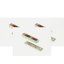 메종브아시에 바닐라 초콜릿 라즈베리 카라멜 박스 110g Maison Boissier Plumier, 3팩