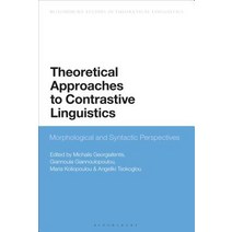 Contrastive Studies in Morphology and Syntax Hardcover, Bloomsbury Academic