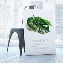 블리스데코 접이식 밥상 액자테이블 특대형 GOF004, 고양이 A