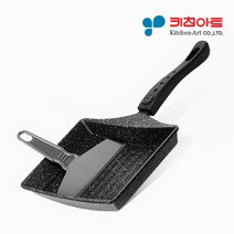 키친아트 사각 계란말이팬 + 주걱 SET 무쇠팬 미나베 코팅팬