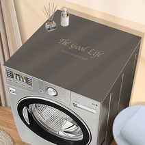 가죽 드럼 세탁기 커버 매트 더스트 커버 냉장고 더스트 커버 전자동 세탁기 매트 커버, 색깔7, 옵션5