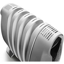DeLonghi TRNS0808.M 오일 라디에이터 소형 모바일 라디에이터 나노 흰색-26293