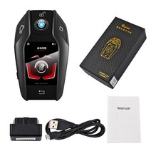 bmw 키 케이스 TK800 OBD 개조된 스마트 LCD BMW 메르세데스-벤츠뷰익 아우디 캐딜락 렉서스 랜드 로버 기아 도요타 범용 원격 리스, 01 Black Colour_12 Vietnamese