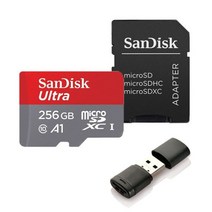 Sandisk micro sd 카드 256g 200 gb 128 64 100 메가바이트/초 메모리 sd/tf 플래시 class10 32 16 microsd for tablet/sm, 256GB-Adapter-CR