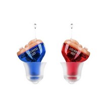 보청기 이어폰 미니 사운드 앰프 청각 장애인/노인 J20 볼륨 조절 소프트 이어 케어 중증도 손실 감소, 03 J20-Pair