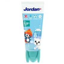 조르단 치약 1단계 6개월 신생아 돌아기 치약 돌아기불소 500ppm 불소치약, 3개