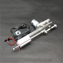 엑추에이터 리니어 선형 왕복운동 12v 24v 왕복 운동 선형 액추에이터 DC 12V/24V 기어 조정 가능한 텔레스, [01] 45RPM, [02] 24V