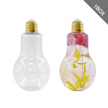 [홈앤라이프] 하바리움용기 전구페트300 1박스(120개), 전구페트300-골드캡