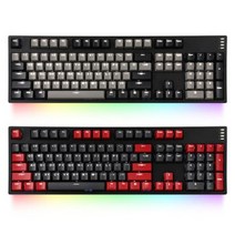 COX CK104 RGB BAR 투톤 이중사출 게이트론 기계식 (블랙그레이 청축)
