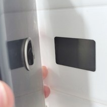 사각 미니 자석용 얇은 철판, 사이즈