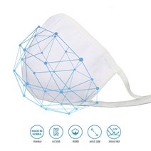 오투라이프 3D 필터교체형 마스크-화이트(필터미포함) 필터마스크 빨아쓰는 방한마스크, 1매, 화이트