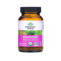 Organic India 오가닉 인디아 샤타바리 800mg 여성영양제 90정 Shatavari, 1개