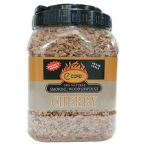 코드세븐 벚나무톱밥2.5L 우드칩 훈연칩 훈제 캠핑 텍사스 바베큐 치킨 막창 족발 프랜차이즈, 1개