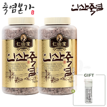 인산가 9회 자죽염 고체 1kg x 2개세트 + 휴대용기 16개 + 다양한 샘플 증정 / 죽염본가 9번구운 인산죽염 [정품 판매자 사업자번호: 660-58-00496]