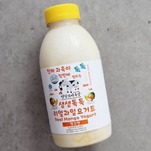 평창보배목장 망고맛 요거트 500ml, 단품