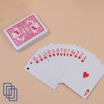 포커 원카드 보드게임 트럼프 카드 DD-11228, 블랙