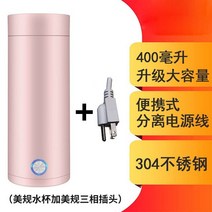 약탕기 가정용 업소용 한약 도자기 중탕기 대용량 홍삼 달임기 전기 탕약기 미니 휴대용 전기 컵보온 물컵, 16 Neutral US powder