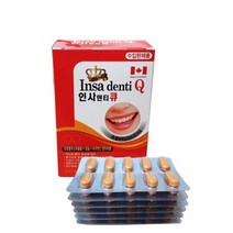 캐나다산 인사덴티큐 60정 2개월분 120정 4개월분 잇몸영양제 옥수수염추출물 프로폴리스함유, 60정(2개월분), 2개