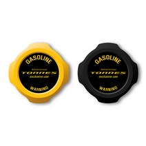 DXSOAUTO 엠블럼 주유구캡 토레스 가솔린, 블랙/옐로우