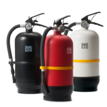 제트분사 ABC 분말소화기 3.3kg Z33 가정용 산업용 고성능소화기 3컬러, 레드, 받침대구매