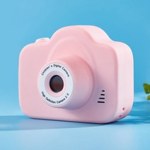 포토프린터 사진인화기 EQUITPER4000W 픽셀 HD 카메라 장난감 사진 프린터 비디오 DSLR 듀얼 학생 게임 콘, 03 분홍색