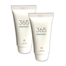 라운드랩 365 저자극 선크림 50ml x 2개 논나노 무기자차 선크림 썬크림 자외선차단제, 365더마릴리프선크림 50mlx2개